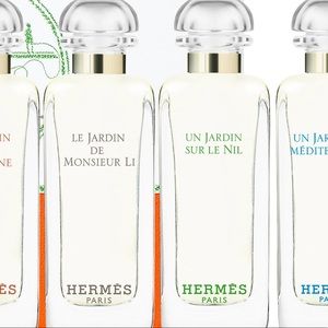 Hermes mini size 0.25oz le jardin de monsieur li and un jardin sur le nil